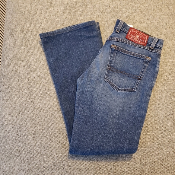 Lucky Brand Y2K Mid Rise Flare Jeans Medium Wash Size 6 EUC - Picture 9 of 9